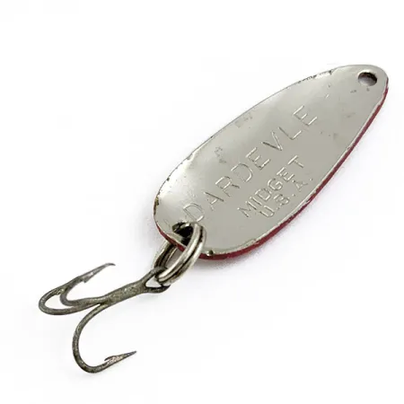 Eppinger Dardevle Midget, 6g Red Devil/Nickel, Skeddrag #17035