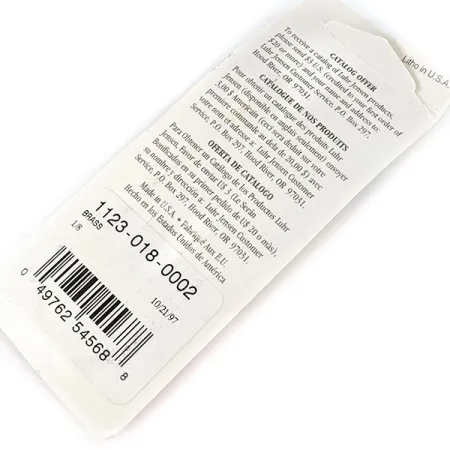 Luhr Jensen Lil' Kroc (Krocodile Stubby), Guld, 4,5g, Skeddrag #17153