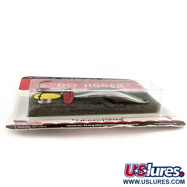 Bay de Noc Do-Jigger 3, 9g Nickel/Grön, Skeddrag #17835