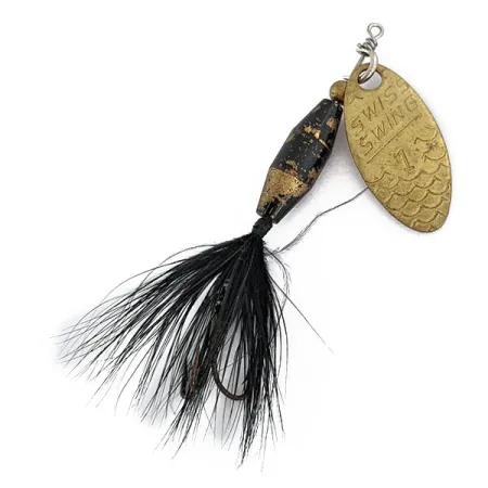 Renosky Lures Swiss Swing 1, 3,5g Guld, Spinnare #17292