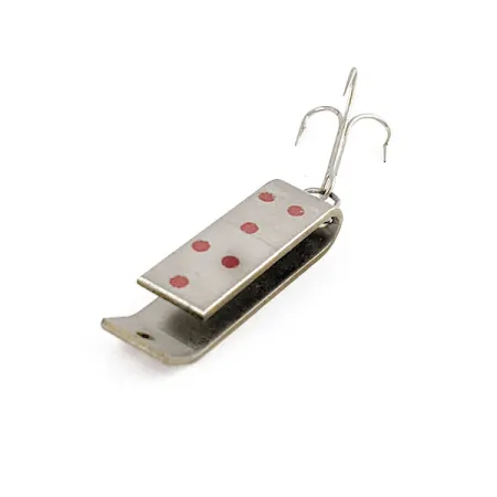 Jake's Lures Lil Jake, Nickel/Röd, 7g, Skeddrag #17333