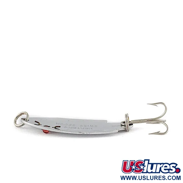 Herter's Swiss Spoon, 7g, nickel/röda ögon, skeddrag #22132