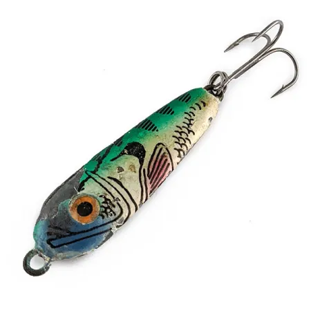 Wahoo Real Image Jig, 28g, Blågrön, Pirka #17541