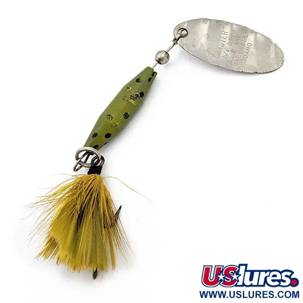 Glen Evans Shyster, 7g Nickel/Grön, Spinnare #17901