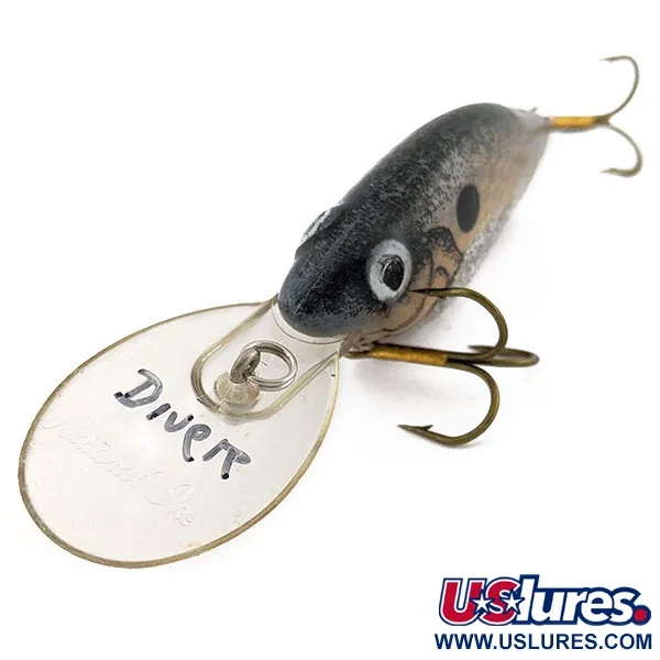 Lazy Ike Natural Ike, 19g Silver Glitter, Wobbler #18055