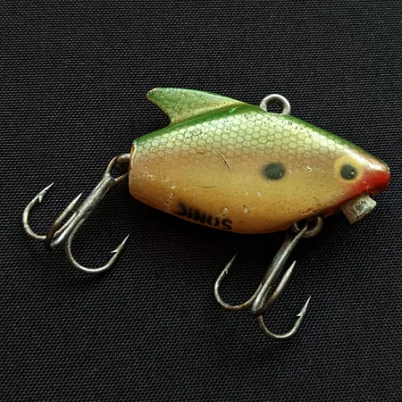 Heddon Sonic, 7g Grön/Gul, Vibrationsbete #18070