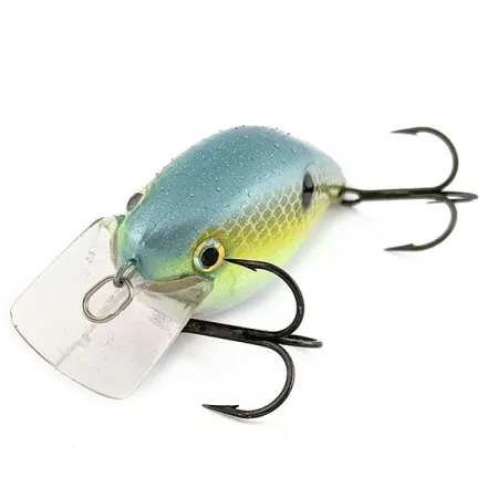 Strike King KVD Silent Square Bill, 12g, Chartreuse Sexy Shad, Wobbler #19626