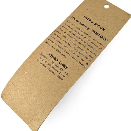 Hydro Lures Hydro Spoon, svart/grön 11g, skeddrag #18150