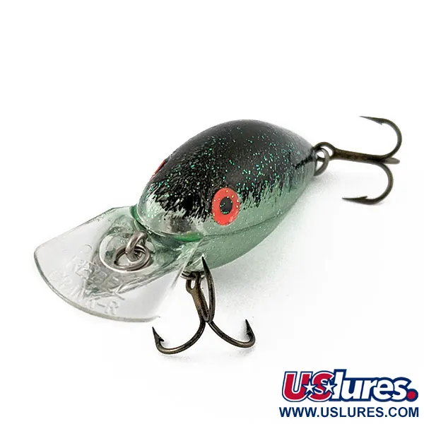 Rebel Crank R, 10g Grön, Crankbait #18294