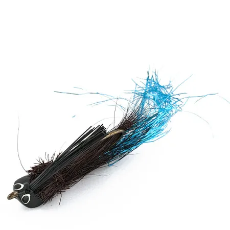 Wahoo Bucktail Jig, 17g, svart/blå, jigg #18708