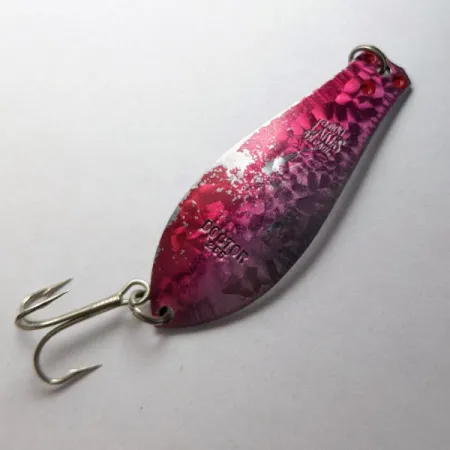 Prescott Spinner Little Doctor 255 Crystal, 7g Rosa/Silver, Skeddrag #18716