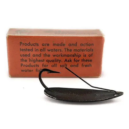 Atlantic Lures Silver Spoon, 7g Mattsvart, Skeddrag #18729