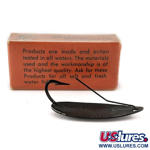 Atlantic Lures Silver Spoon, 7g Mattsvart, Skeddrag #18729