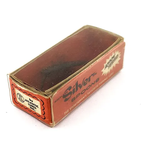 Atlantic Lures Silver Spoon, 7g Mattsvart, Skeddrag #18729