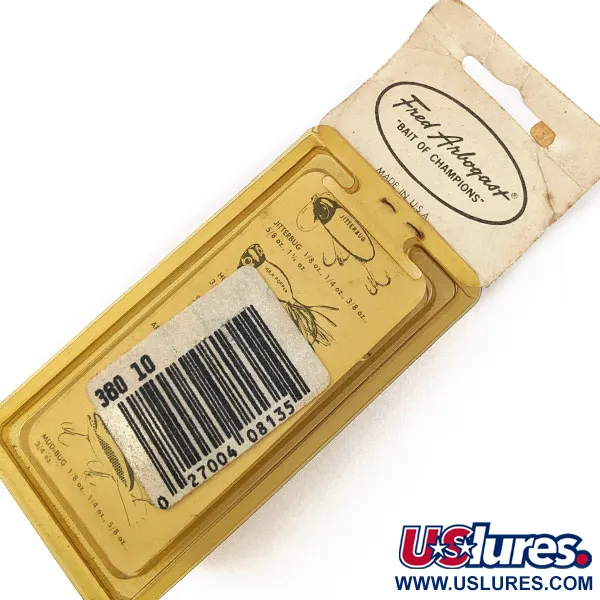 Fred Arbogast Tipsy, tiger, 12g, bete #18750