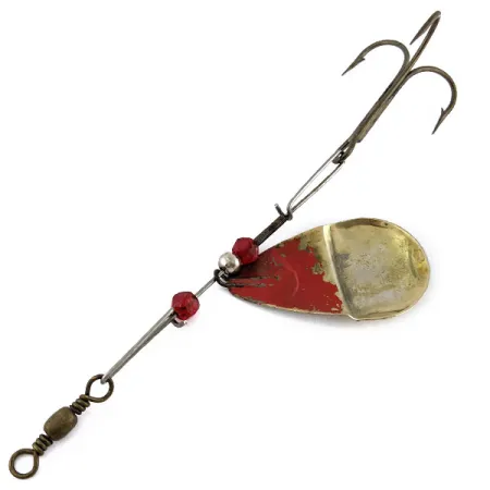 10000 Lakes 92, 14g, Nickel/Guld/Röd, Spinnare #18910
