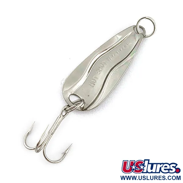 Luhr Jensen Hot Shot W, nickel, 1,3g, skeddrag #23412