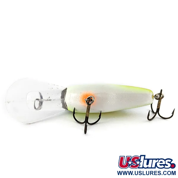 Strike King Pro Model 5XD, 18g Chartreuse Sexy Shad, Wobbler #19175