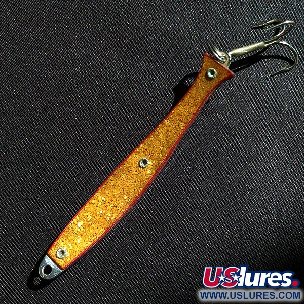 Sparky Jr. Spoon Sparkling Minnow, 14g, Guld/Orange, Skeddrag #19350