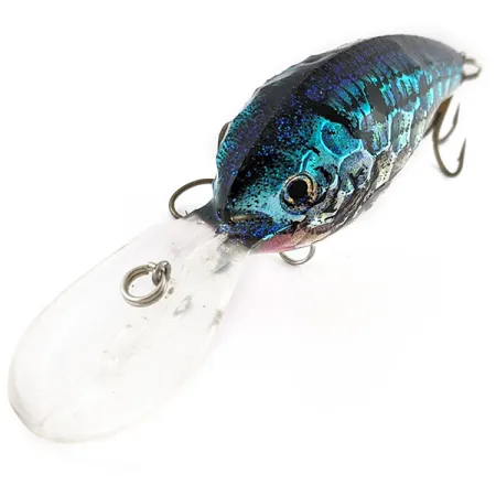Renosky Deep Dive Honeycomb Rattl shad, Silver/Blue, 12g, Djupgående wobbler #19382