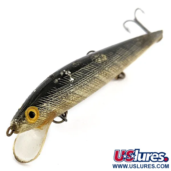 Bill Norman Shiner Minnow, 7g, Guld, Vobbler #19424