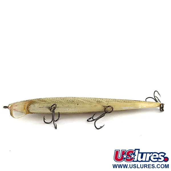 Bill Norman Shiner Minnow, 7g, Guld, Vobbler #19424