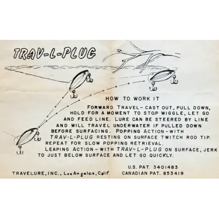 TraveLure Trav-L-Plug, 21g grön, fiskedrag #21521