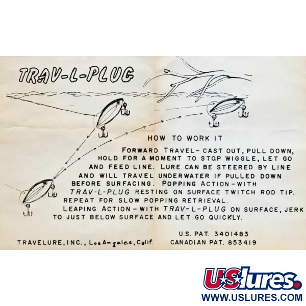 TraveLure Trav-L-Plug, 21g grön, fiskedrag #21521