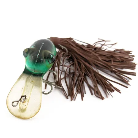 Fred Arbogast Bug eye, 10g, Grön/Brons, Wobbler #19607