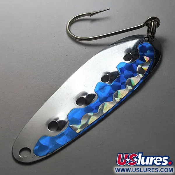 Heddon Sounder, 5,5g Nickel/Blå, Skeddrag #19981