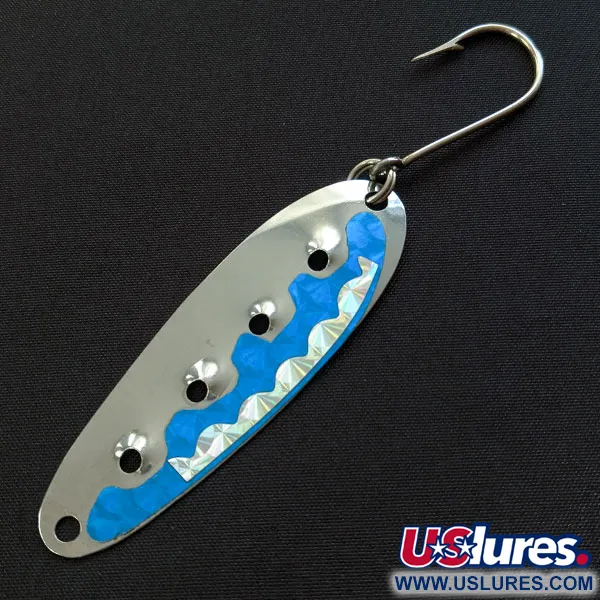 Heddon Sounder, 5,5g Nickel/Blå, Skeddrag #19981