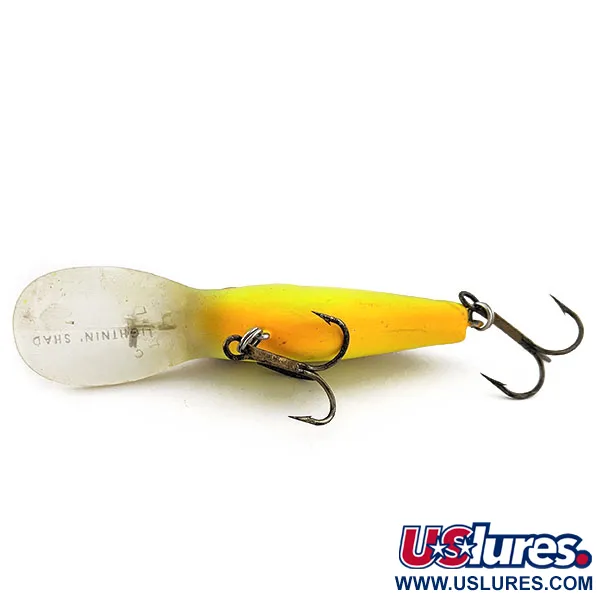 Storm Lightning Shad (Pre Rapala), Chartreuse Gold Glitter 14g, Wobbler #20009
