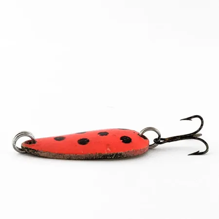 Luhr Jensen Rocket 88 UV, 9g mässing/svart/röd UV, skeddrag #20095