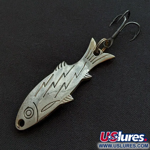 Atlantic Lures Golden Wobble-Fish, 7g guld/nickel, skeddrag #20128