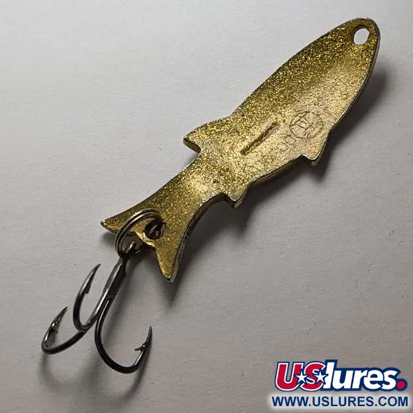 Atlantic Lures Golden Wobble-Fish, 7g guld/nickel, skeddrag #20128