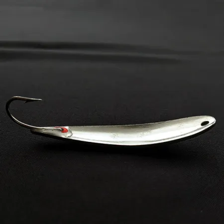 G.W's Ice Fishing Lures, 14g, Nickel, Pimpeldrag #20185