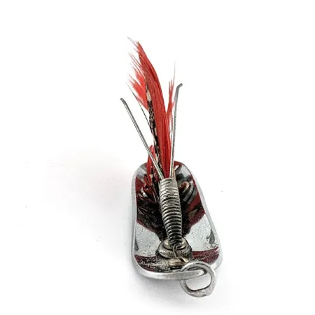 Pflueger Chum 2, 7g nickel/röd, vasskyddat skeddrag #20257