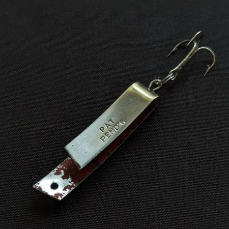 South Bend Super-Duper 503, 4,3g nickel/röd, skeddrag #20423