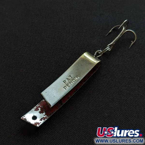 South Bend Super-Duper 503, 4,3g nickel/röd, skeddrag #20423