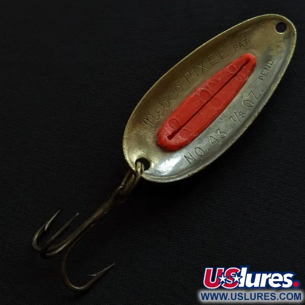 Nebco Pixee, 24g nickel/mässing/rosa, skeddrag #20434