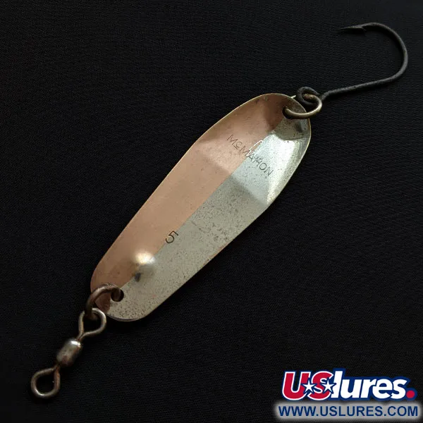 Luhr Jensen McMahon 5, Nickel/Mässing, 14g, Skeddrag #20478