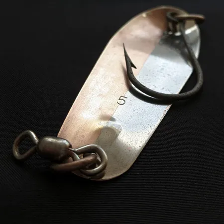 Luhr Jensen McMahon 5, Nickel/Mässing, 14g, Skeddrag #20478