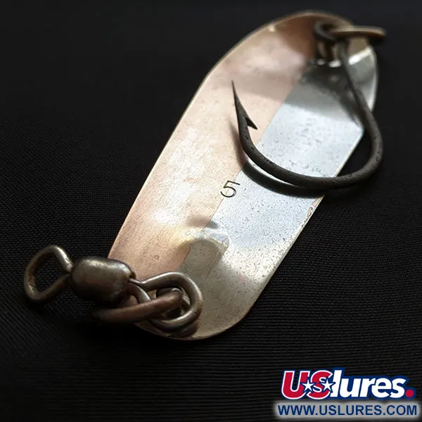 Luhr Jensen McMahon 5, Nickel/Mässing, 14g, Skeddrag #20478