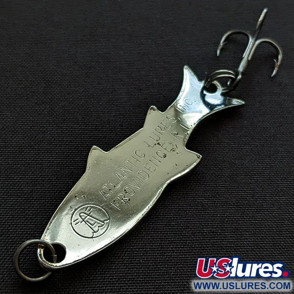 Atlantic Lures Golden Wobble-Fish, Nickel, 7g, Skeddrag #20479