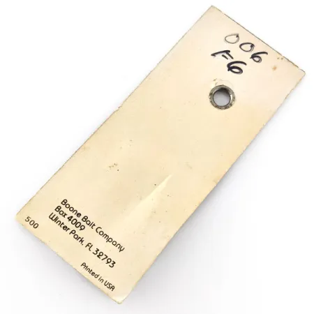 Boone Fly popper, svart/gul, 3 cm, flugpopper #20540