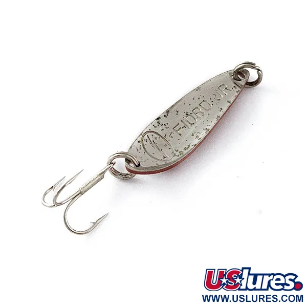 Acme Fiord Spoon Jr Lightning, 3,4g, röd/vit/nickel, Skeddrag #20563