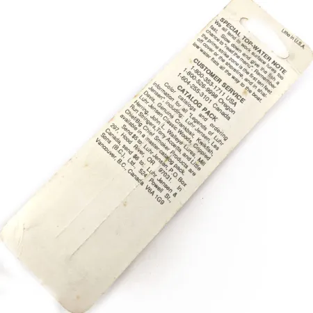 Luhr Jensen Nippin Sam Wood, 7g, Silver, Ytbete #20575