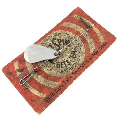 Mille Lacs Lake Spinner, 1g, nickel, spinnare #20622