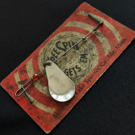 Mille Lacs Lake Spinner, 1g, nickel, spinnare #20622
