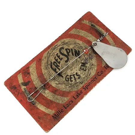 Mille Lacs Lake Spinner, 1g, nickel, spinnare #20622